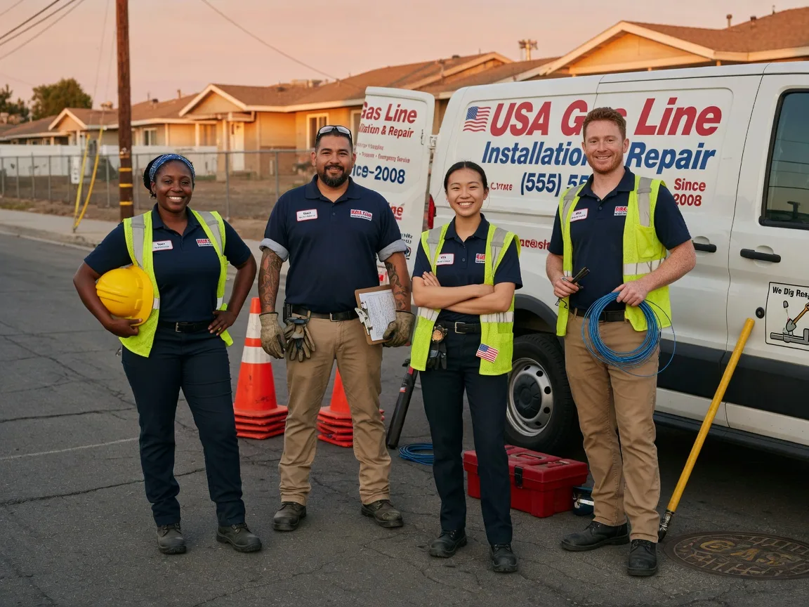 Gas Line Installation company in Wallace, CA